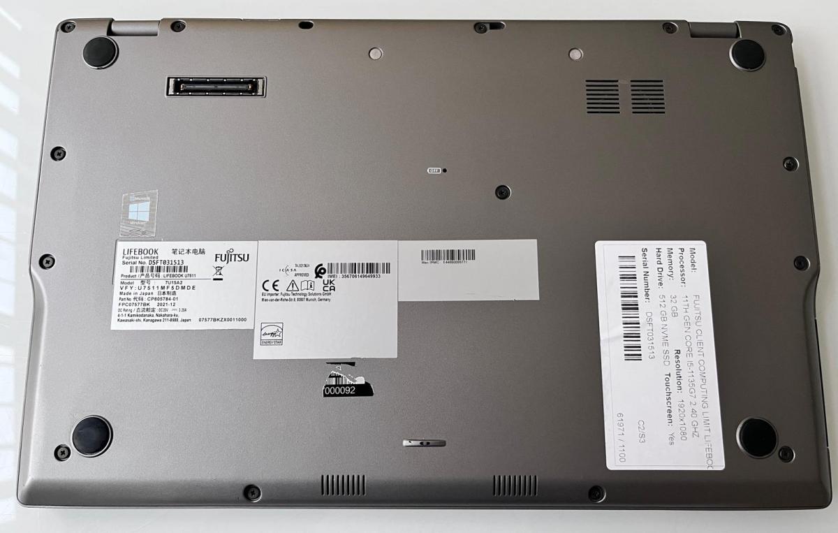 Fujitsu Lifebook U7511